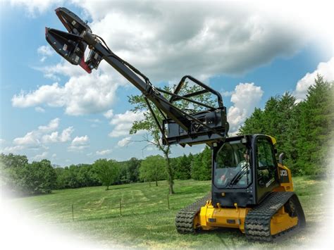 tree removal attachment for skid steer|skid steer limb trimmer attachment.